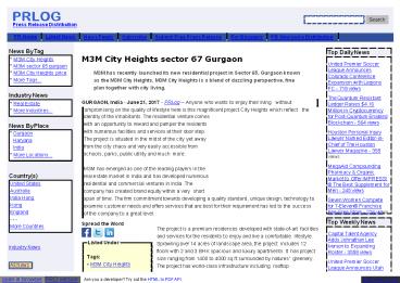 M3M sector 65 gurgaon