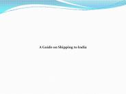 Cheapest Courier from USA to India (2)