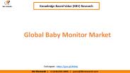 Global Baby Monitor Market Industry