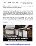 3 Reasons Why Texas Outdoor Patio Center is the Best Dallas Outdoor Kitchen Grill Dealers PowerPoint PPT Presentation