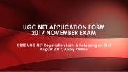 UGC NET Application Form 2017 November Examination