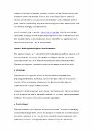 Pros and Cons of Hybrid Cloud Architecture Approaches