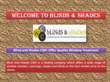 Affordable Blinds Online, blindsandshadescwc.com