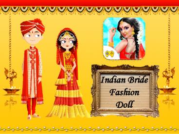 Indian Bride Fashion Doll
