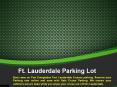 Fort Lauderdale Cruise Parking PowerPoint PPT Presentation