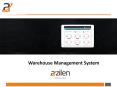 Warehouse Management System PowerPoint PPT Presentation