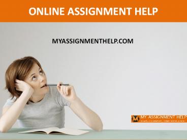 Online Assignment Writing Help by Top Assignment Writers in Australia, UK, USA