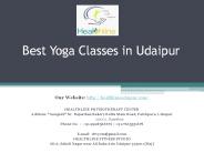 Best Yoga Classes in Udaipur