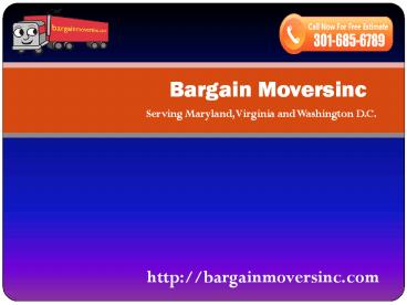 bargain moversinc