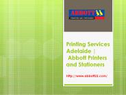 Printing Services in Adelaide (1)