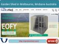 Garden Shed in Melbourne, Brisbane Australia PowerPoint PPT Presentation