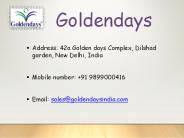 Bag Manufacturers In India I Goldendaysindia