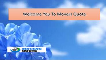 International movers - MOVERS QUOTE