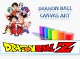 Dragon Ball Canvas Art PowerPoint PPT Presentation