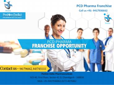 #Top pcd pharma companies in India