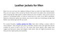 Stylish Leather Jackets for Women (1) PowerPoint PPT Presentation