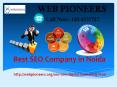 Best SEO Company in Noida | Web Pioneers