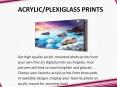 Acrylic Mounted Photo Prints in US PowerPoint PPT Presentation