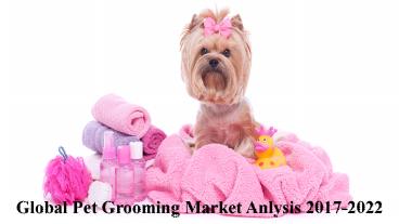 Global Pet Grooming Market Anlysis 2017-2022
