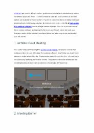 6 High-Quality Free Webinar Software for Startups