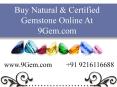 Buy Natural And Certified Gemstone Online At 9Gem.com