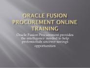 Oracle Fusion Procurement Online Training (1)