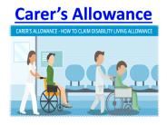 What Is Carer's Allowance? | Carer's Allowance | DNS