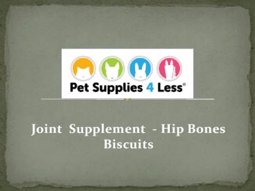 Hip Bones Biscuits