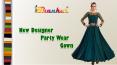 New Designer Party Wear Gown PowerPoint PPT Presentation