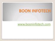 Boon Infotech