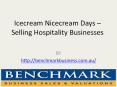 Icecream Nicecream Days – Selling Hospitality Businesses