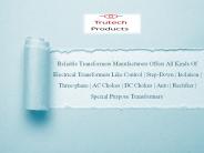 Control Transformer Manufacturers (8)