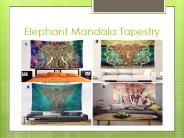 Elephant Mandala Tapestry