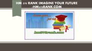 HM 370 RANK Imagine Your Future /hm370rank.com