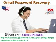 Gmail Password Recovery isn't a difficult task 1-850-361-8504