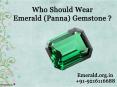 Who Should Wear Emerald Gemstone PowerPoint PPT Presentation