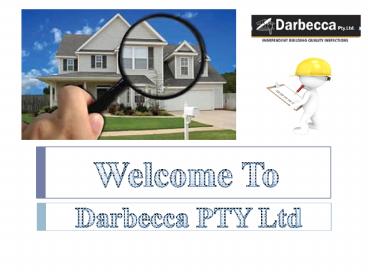 Building and Final Inspection