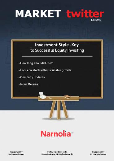 Market Twitter June 2017 – Narnolia Securities Limited