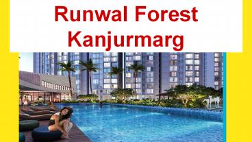 runwal group mumbai