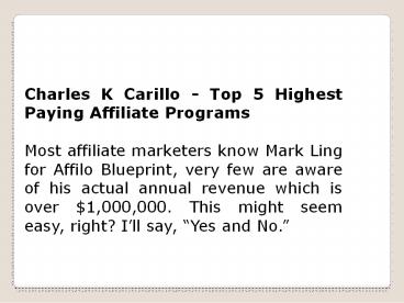 Charles K Carillo (1)