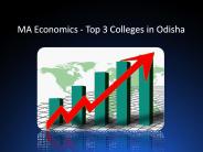 MA Economics - Top 3 Colleges in Odisha
