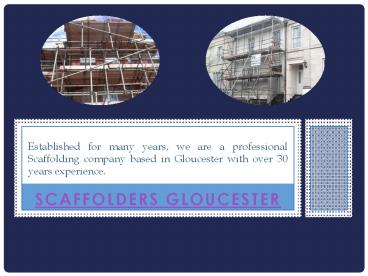 Scaffolders Gloucester