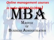 Get easy {[MIBM GLOBAL]} Online management courses in India