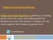 Online Food Ordering Websites