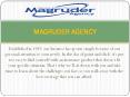 Magruder Agency PowerPoint PPT Presentation