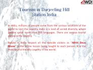 Tourism in Darjeeling Hill Station India