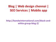 Blog | Web design chennai | SEO Services | Mobile app