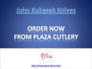 John Kubasek Knives