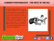 Cummins Performance - The Best in the Biz