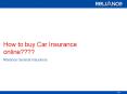 How to buy Car Insurance online part 2-Reliance General Insurance